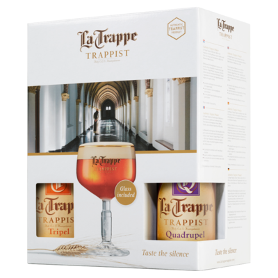 La Trappe Geschenkverpakking bier 4x 33 centiliter