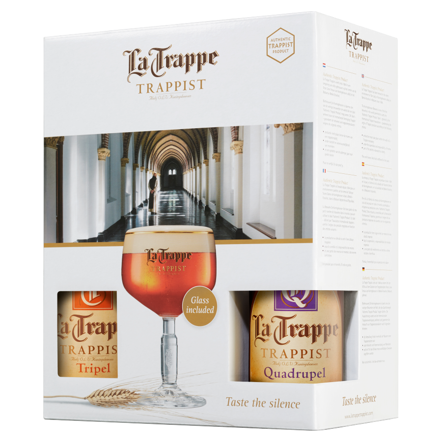 La Trappe Geschenkverpakking bier 4x 33 centiliter