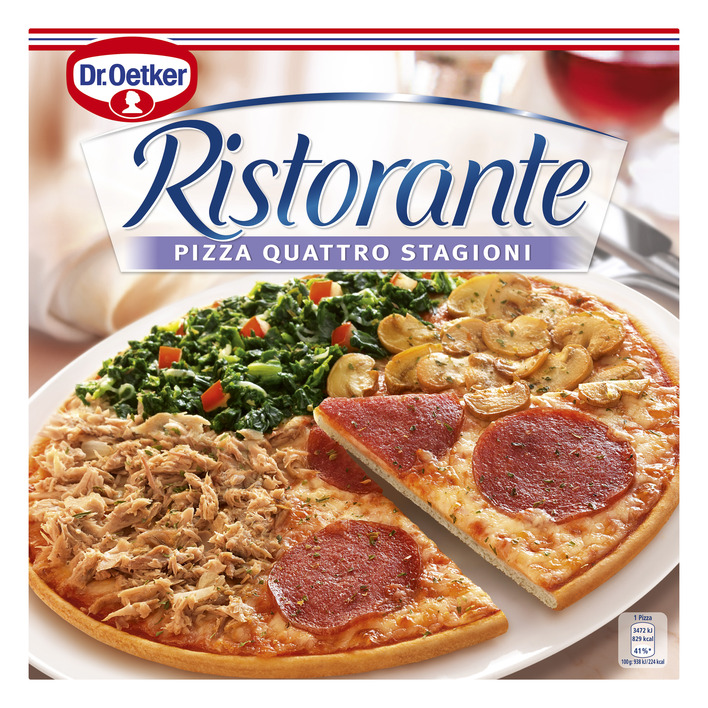 Dr. Oetker Ristorante pizza quattro stagioni