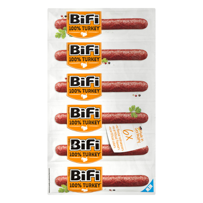 Bifi 100% kalkoen 6-pack