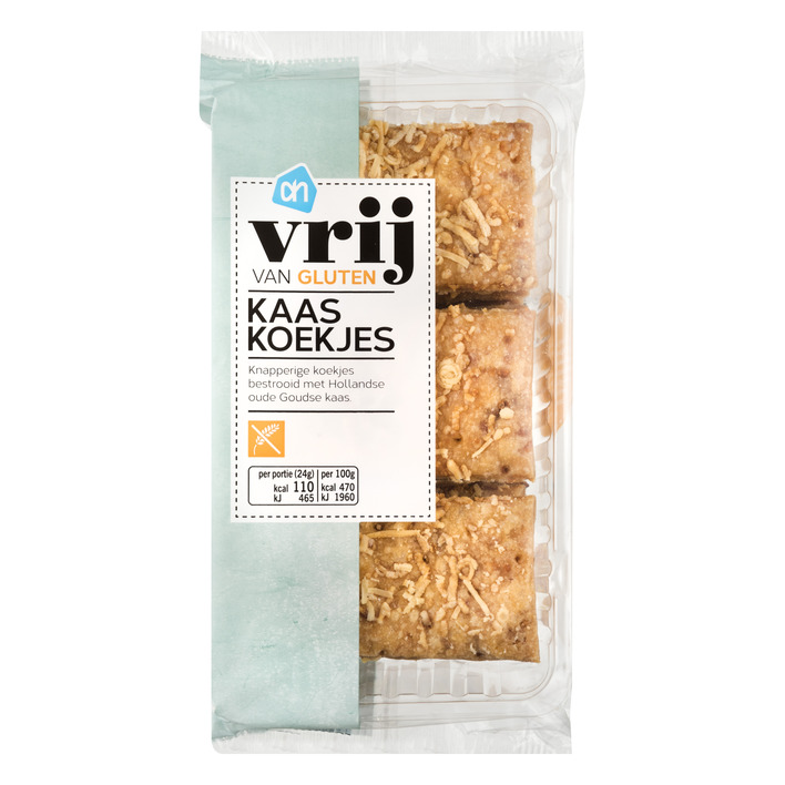 Huismerk Vrij van gluten kaaskoekjes