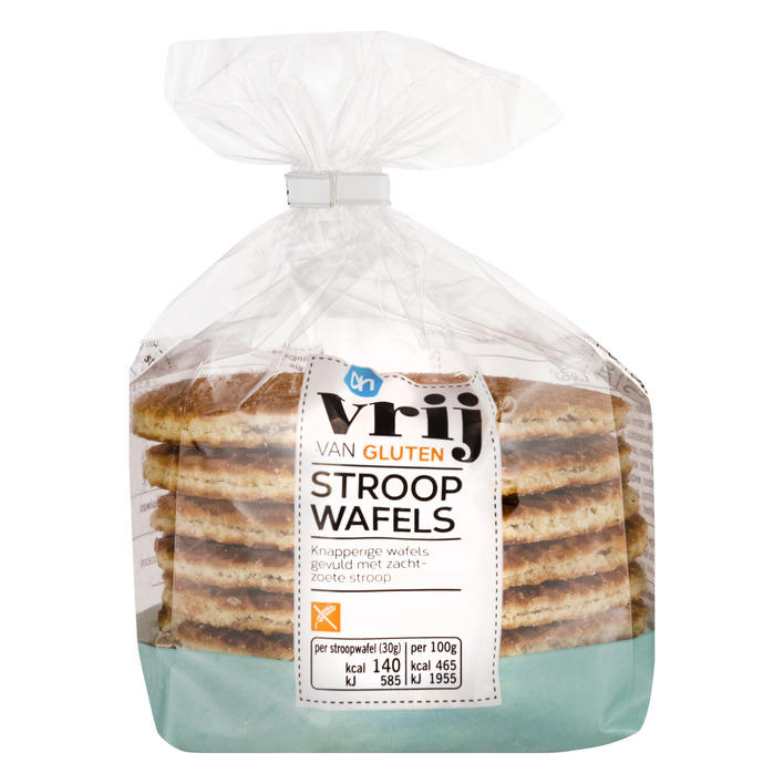 Huismerk Vrij van gluten stroopwafels