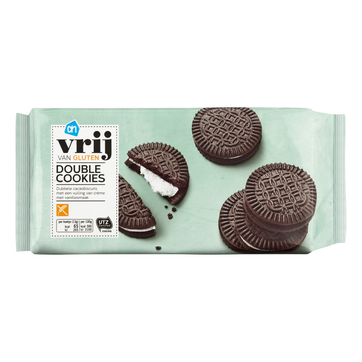 Huismerk Vrij van gluten double cookies