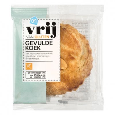 Huismerk Vrij van gluten gevulde koek