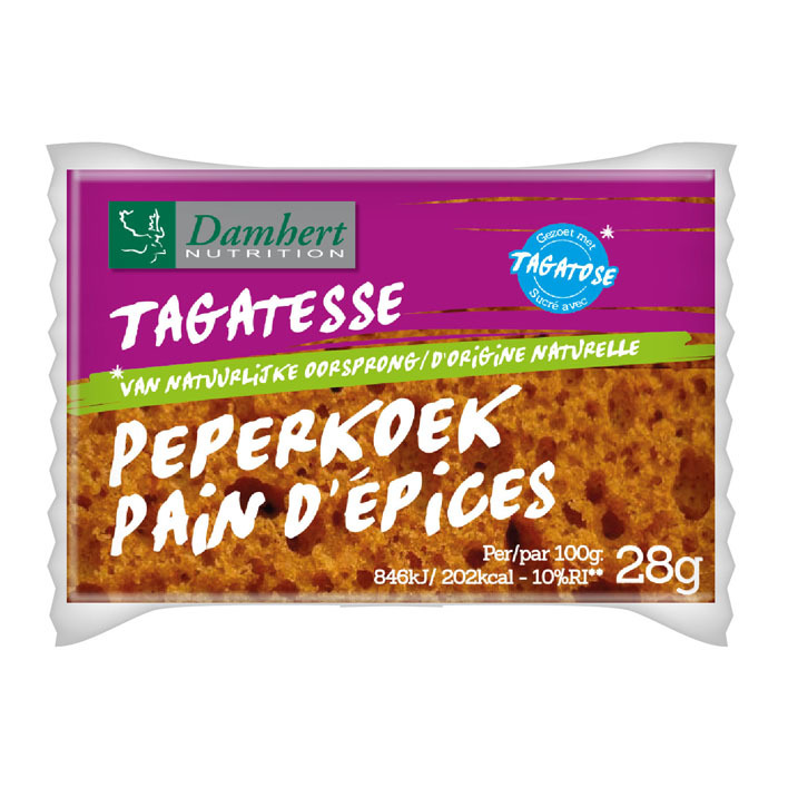 Damhert Tagatesse peperkoek suikerbewust