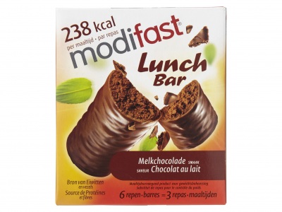 Modifast Lunchreep intensive melkchocolade