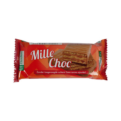 Damhert Mille chocolade (reep) suikerbewust