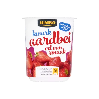 Huismerk Kwark Aardbei