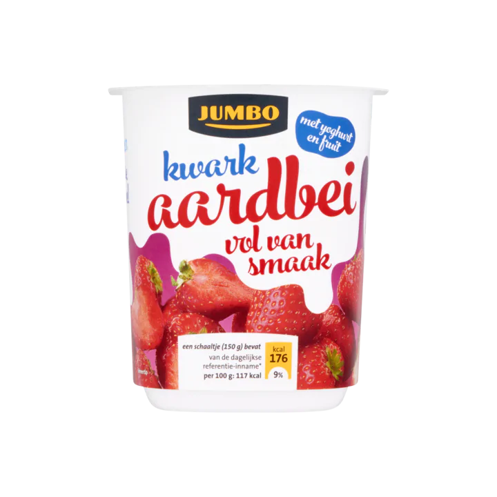 Huismerk Kwark Aardbei