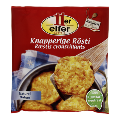 11er Knapperige rosti