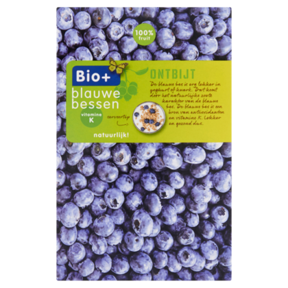 Bio+ Blauwe bes