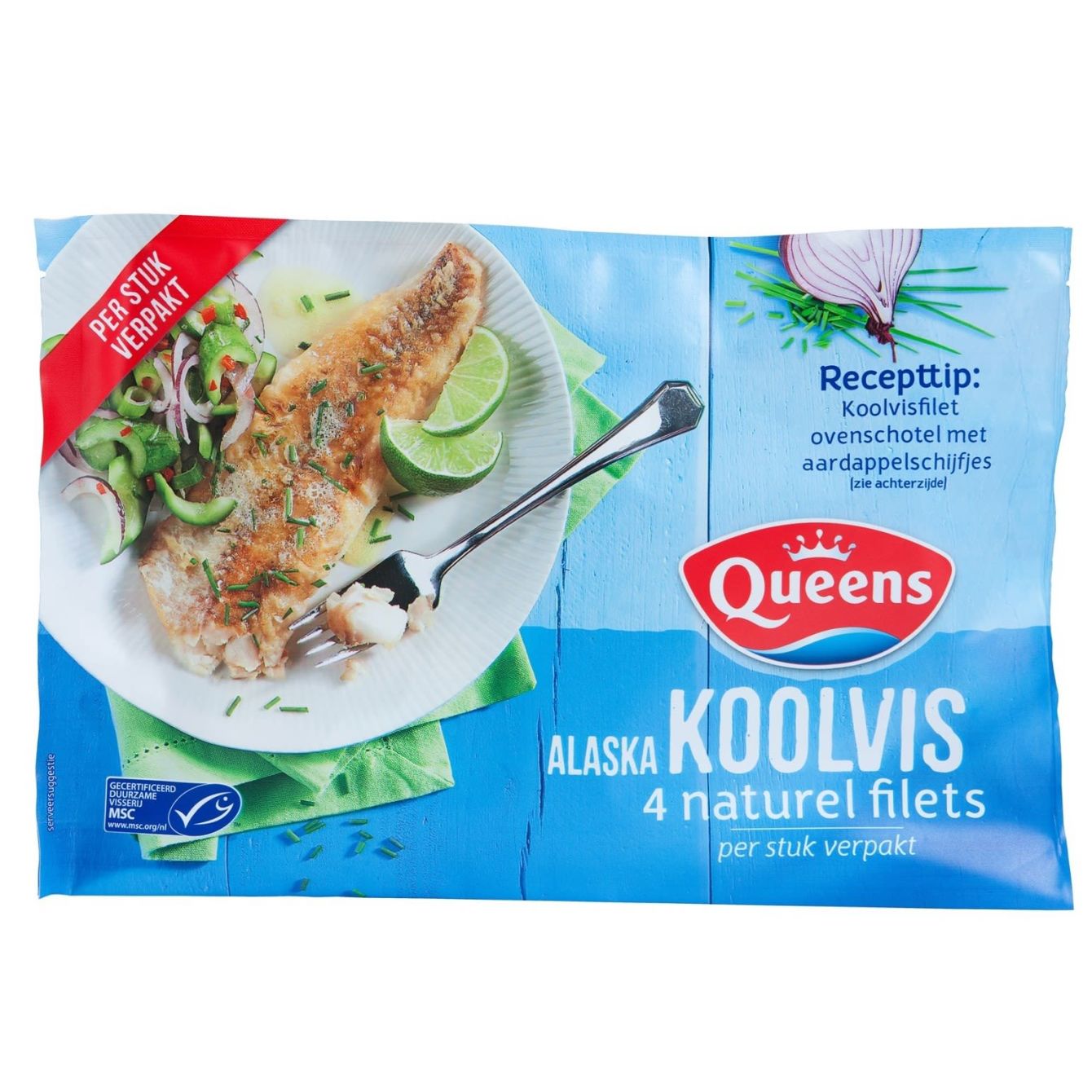 Queens Alaska Koolvisfilet 4 Stuks