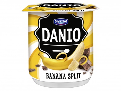 Danio Fruitkwark banana split