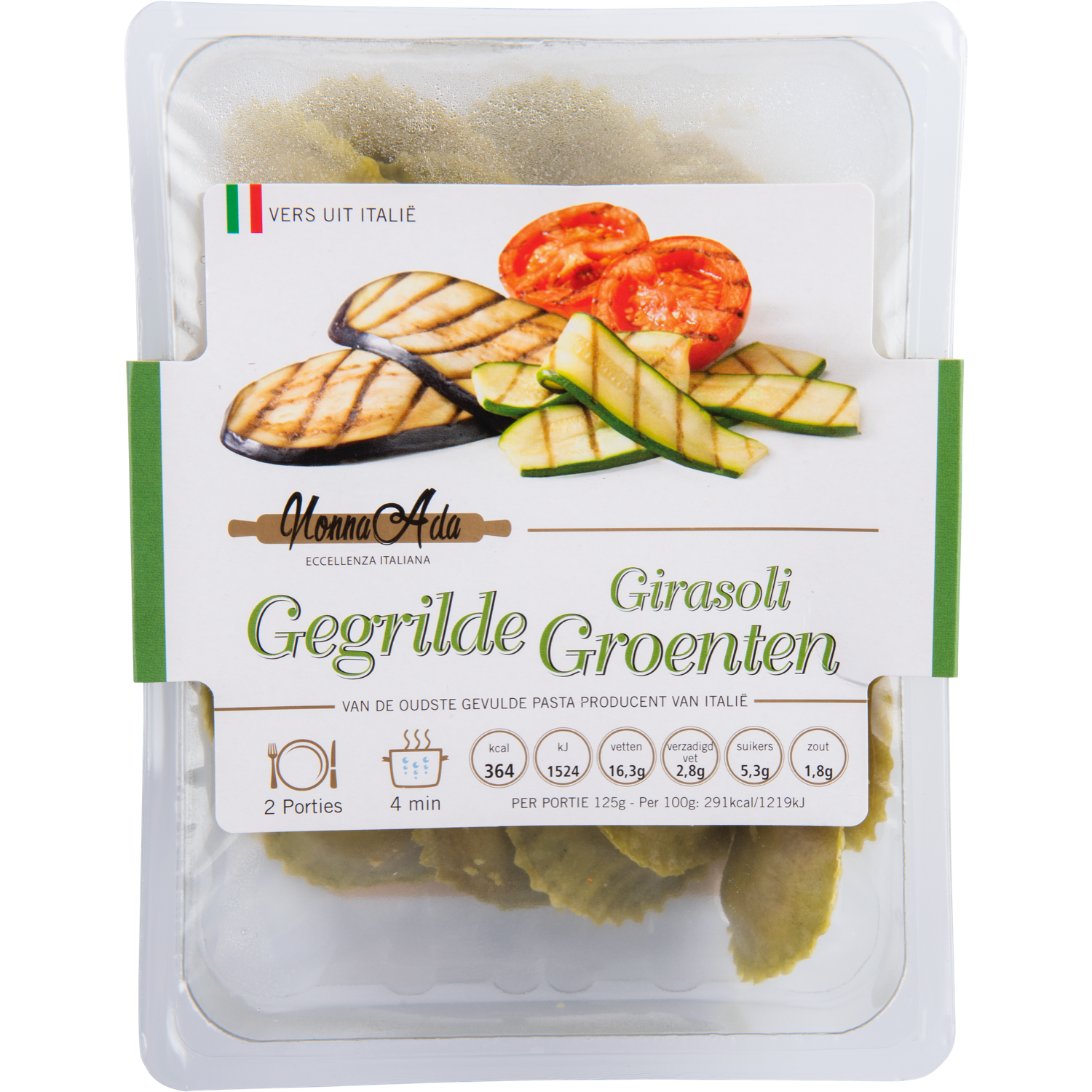 Nonna Ada Girasoli gegrilde groenten