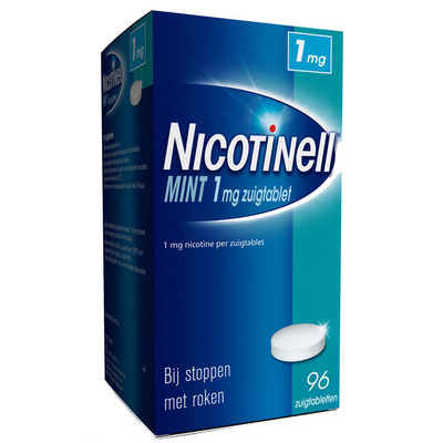 Nicotinell Mint zuigtablet 1mg stoppen met roken