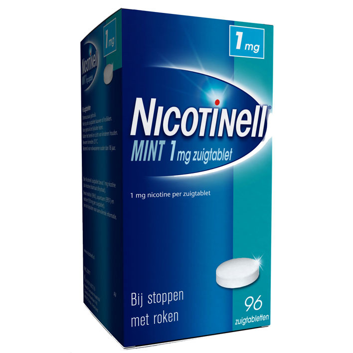 Nicotinell Mint zuigtablet 1mg stoppen met roken