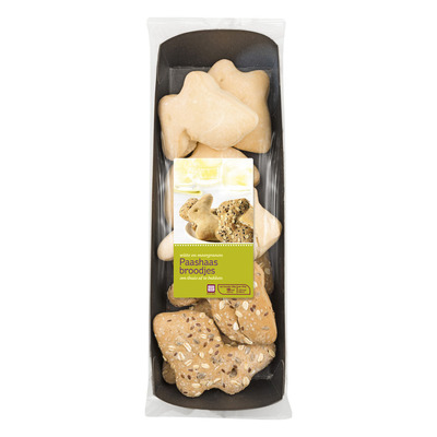 Huismerk Mini Paashaas afbakbroodjes