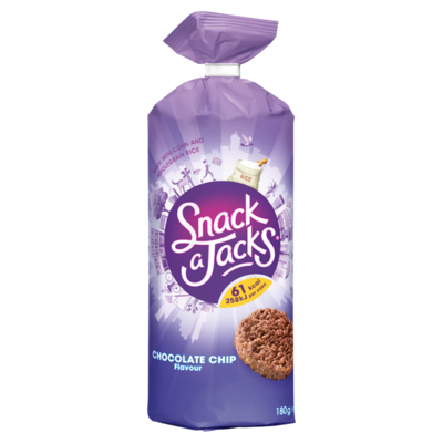 Quaker Snack-a-jacks chocolate chip