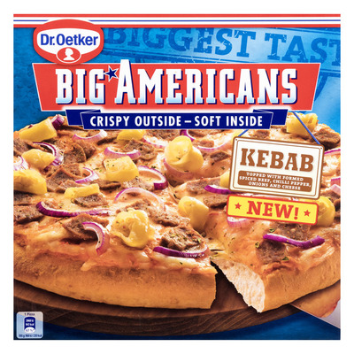 Dr. Oetker Big Americans pizza kebab