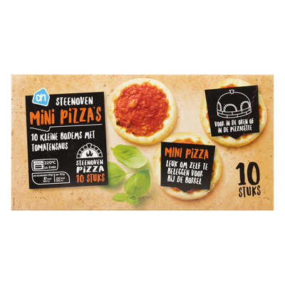 Huismerk Steenoven mini pizza
