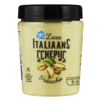 Huismerk Italiaans schepijs pistacchio