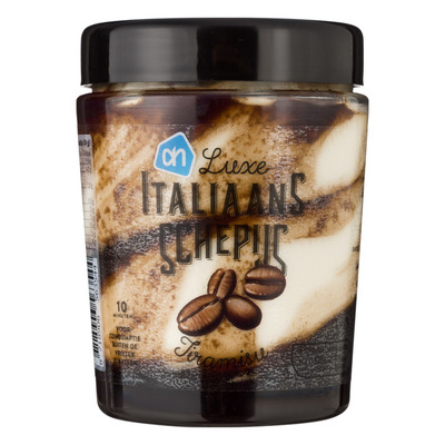 Huismerk Italiaans schepijs tiramisu