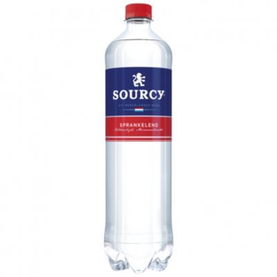 Sourcy Rood koolzuurhoudend mineraal water