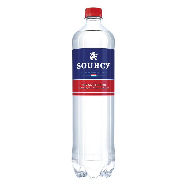 Sourcy Rood koolzuurhoudend mineraal water