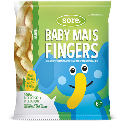 Sore Baby maisfingers naturel