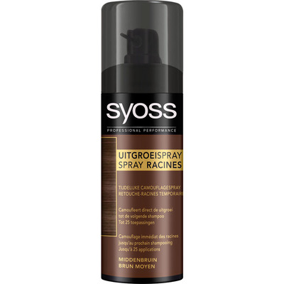 Syoss Uitgroei spray medium brown