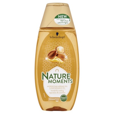 Schwarzkopf Shampoo natural moments Moroccan argan oil & macadamia oil
