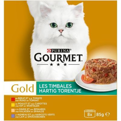 Gourmet Gold hartig torentje o.a. met rund