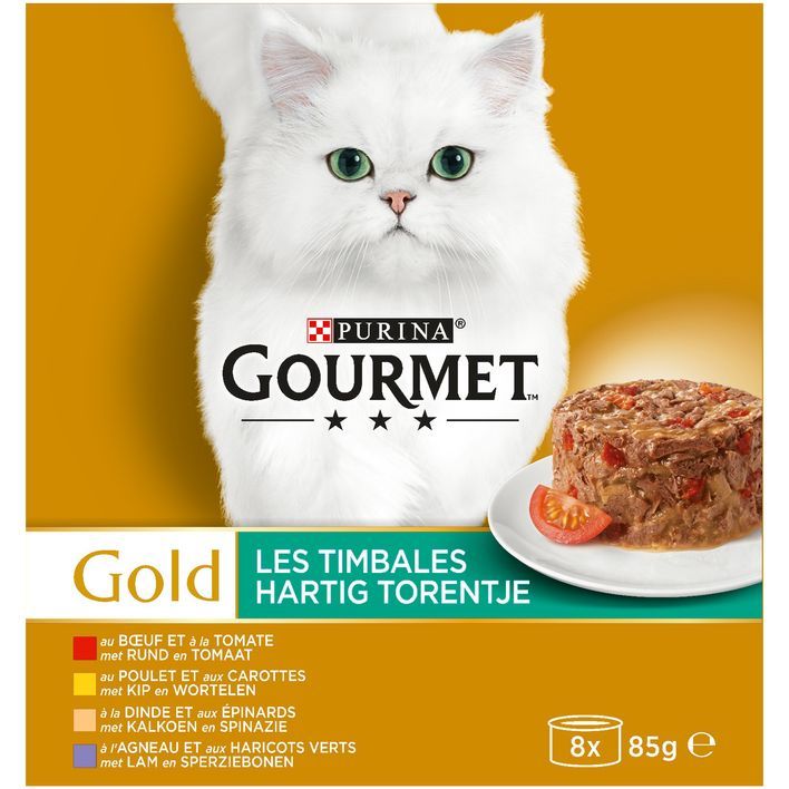 Gourmet Gold hartig torentje o.a. met rund