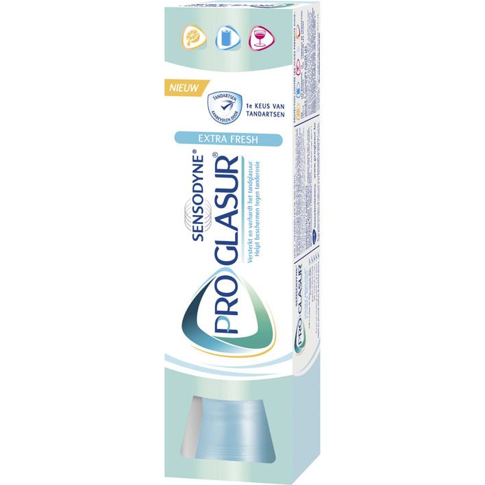 Sensodyne Proglasur fresh & clean tandpasta