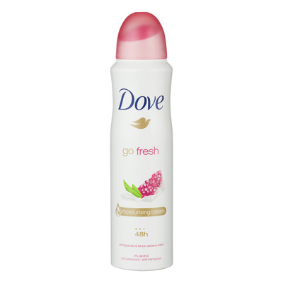 Dove Deodorant spray go fresh pomegranate