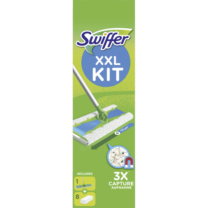 Swiffer Vloerreiniger XXL en 8 stofdoekjes