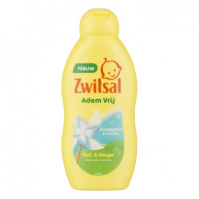 Zwitsal Baby ademvrij bad & wasgel