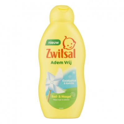 Zwitsal Baby ademvrij bad & wasgel