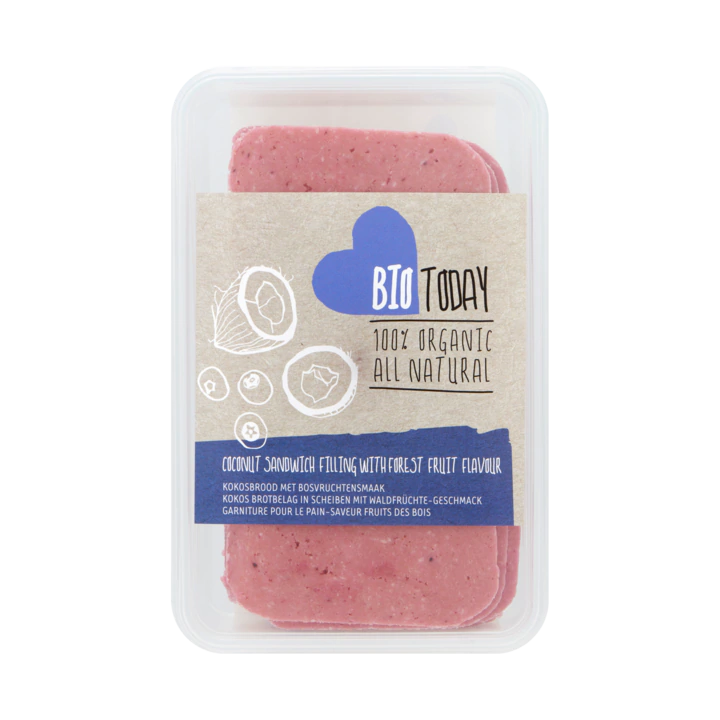 Bio Today 100% Organic Kokosbrood met Bosvruchtensmaak