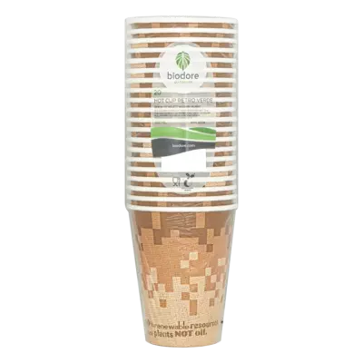 Biodore 20 Hot Cup Retro Verde Beker