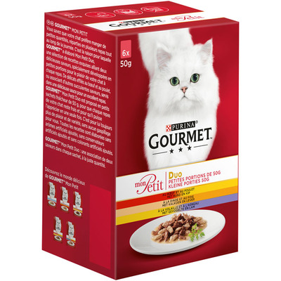 Gourmet Mon Petit duo kl porties met rund & kip