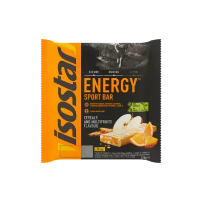 Isostar Energy Sport Bar Cereals and Multifruits Flavour