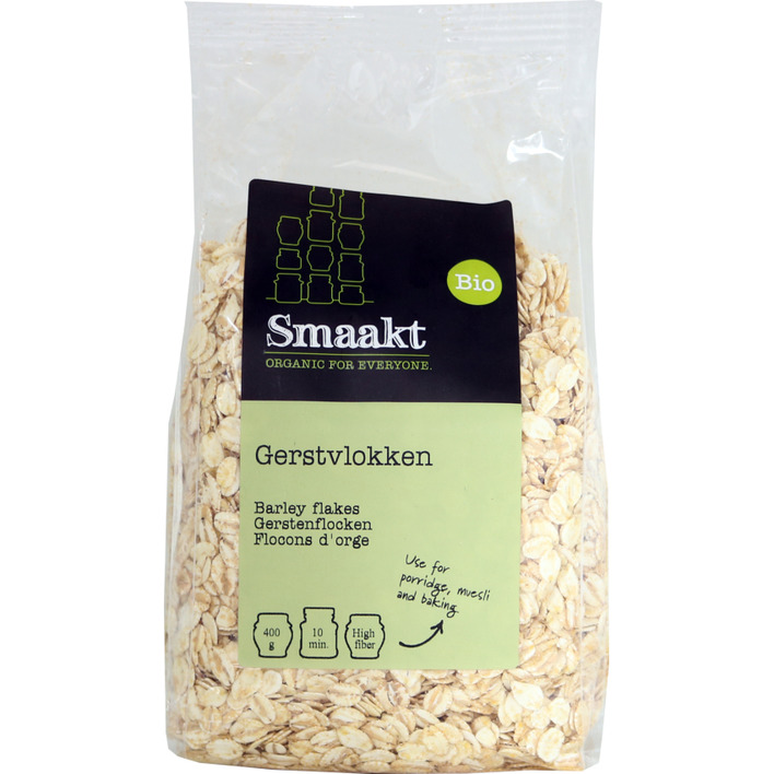Smaakt Gerstevlokken biologisch