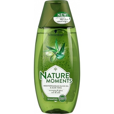 Schwarzkopf Shampoo natural moments Mediterranean olive oil & aloe vera