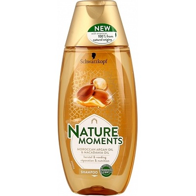 Schwarzkopf Shampoo natural moments Moroccan argan oil & macadamia oil