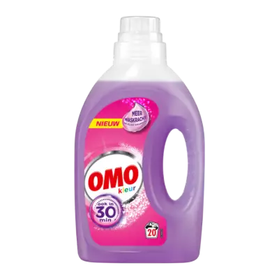 Omo Kleur Vloeibaar Wasmiddel 1000 ml 20 Wasbeurten