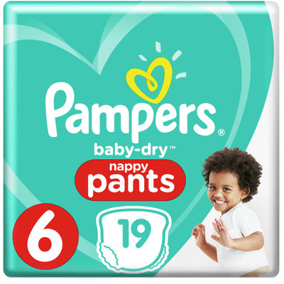Pampers Baby-dry Pants maat 6