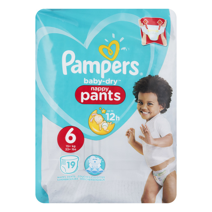 Pampers Baby-dry Pants maat 6