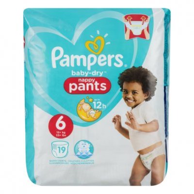 Pampers Baby-dry Pants maat 6