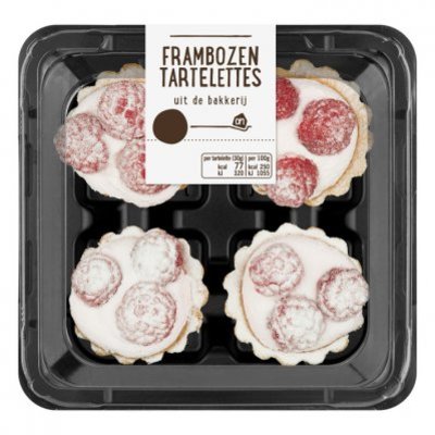 Huismerk Mini framboos tartelette